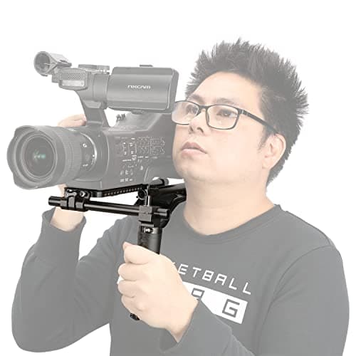 NICEYRIG 15mm Shoulder Mount Easy Movie Making Kit, Universal Shoulder Pad Rig DSLR Video Camera 15mm Rod Support System for Sony FS7/FS5/FX6/FX9/PXW-Z280-Z280V-Z190-Z150 and Panasonic - 542 6