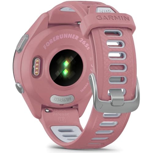 Garmin 010-02810-05 Forerunner 265S GPS Smartwatch Light Pink/Whitestone | Official USA Partner Model | Bundle with Deco Essentials Exclusive 26 Month CPS Enhanced Protection Pack 8