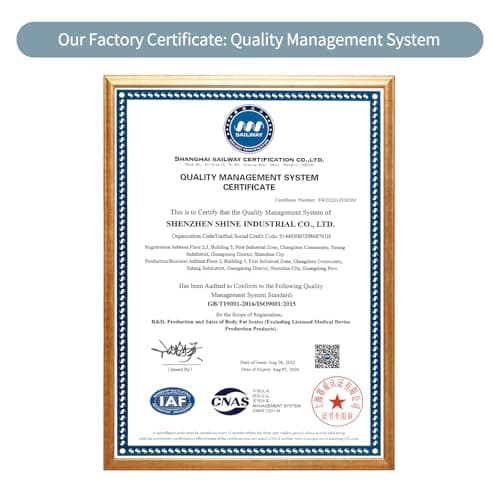 Vitafit Digital Bathroom Weight Scale for Body Weight, High Accuracy Assured by Weighing Professional Since 2001,Extra Large Blue Backlit LCD and Step-On, 400lb/182kg, Clear Glass 8