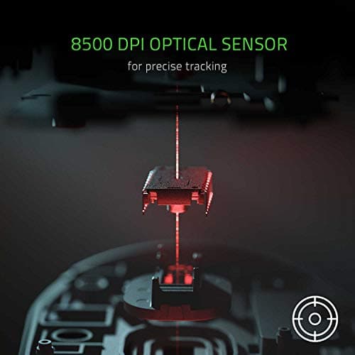 Razer DeathAdder v2 Mini Gaming Mouse: 8500K DPI Optical Sensor - 62g Lightweight Design - Chroma RGB Lighting - 6 Programmable Buttons - Anti-Slip Grip Tape Included - Classic Black 5