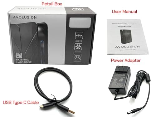 Avolusion PRO-T8 3TB USB 3.0 External Hard Drive for Windows OS Desktop PC/Laptop - 2 Year Warranty (Renewed) 5