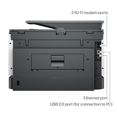 HP OfficeJet Pro 9135e Wireless All-in-One Color Inkjet Printer, Print, scan, copy, fax, ADF, Duplex printing best-for-office, 3 month Instant Ink trial included, AI-enabled (404M0A) 16