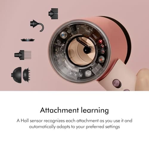 Dyson Supersonic Nural™ Hair Dryer in Ceramic Pink and Rose Gold 6