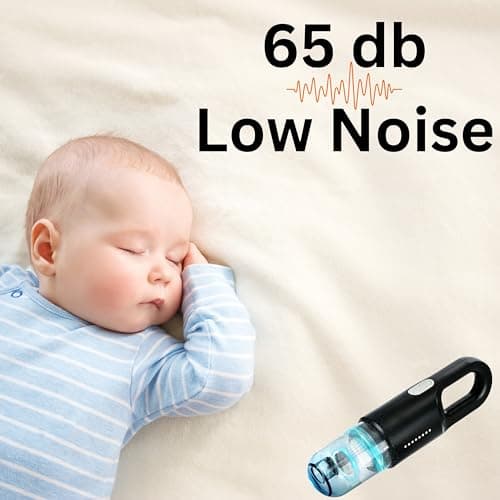 GajetNest Corded Handheld Car Vacuum Cleaner 12000PA HEPA Filter Powerful Suction, Quiet Portable Design, Strong Motor Long Cord No Charging Needed 5