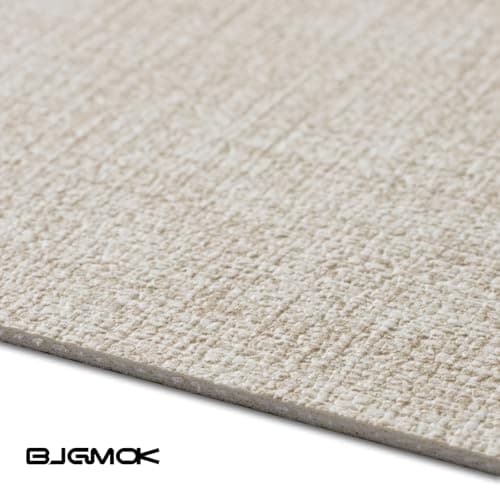 BJGMOK Faux Leather Desk Pad Protector, Large Desk Mat, Keyboard Pad, Non-Slip PU Leather Desk Blotter,Desk Cover mat, Felt Desk mat, Desk mat for Keyboard (Rice Apricot White) 6