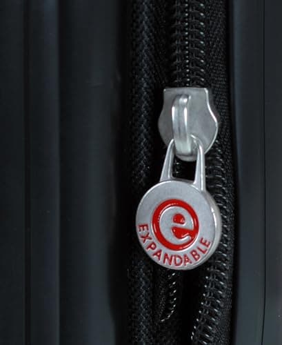 Rockland London Hardside Spinner Wheel Luggage, Orange, Carry-On 20-Inch 9