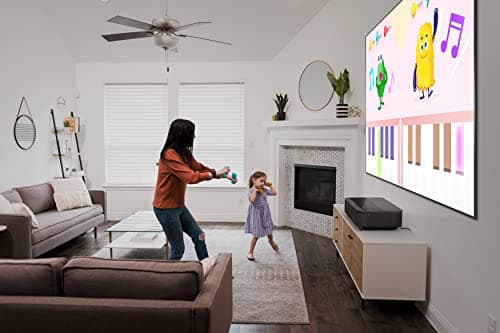 Epson EpiqVision Ultra LS800 Short Throw 3-Chip 3LCD Smart Streaming Laser Projector 4,000 Lumens, 4K PRO-UHD, HDR, 150", Android TV, 2.1ch Yamaha Built-in Speakers - Black 11