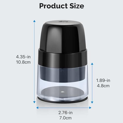 UHIYEE Garlic Crusher Press, Multifunctional Garlic Smasher, Easy-Clean BPA Free, Dishwasher Safe, Ideal Kitchen Tool, Black 8