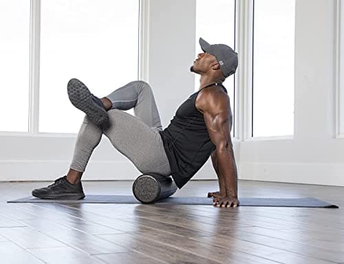 JFIT High Density Foam Roller, Speckled Blue, 36-Inch 7