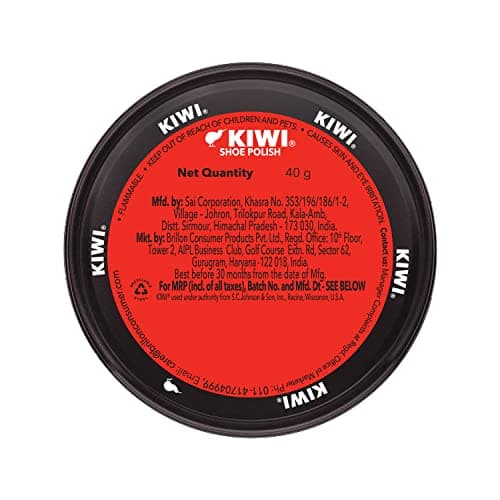 Kiwi Shoe Polish, 40 ml, Black 8