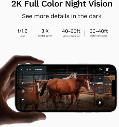 LongPlus Solar 4G LTE Cellular Security Camera Wireless, 2K No WiFi Security Camera, Solar Battery Powered Outdoor Camera Wireless, 360° View, Color Night Vision, Smart AI Detection 6