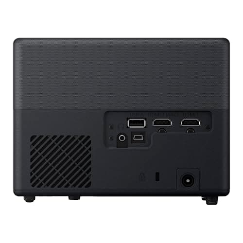 Epson EpiqVision Mini EF12 Smart Streaming Laser Projector, HDR, Android TV, Movies, Family Gaming, Portable, sound by Yamaha, 3LCD, Full HD 1080p, 1000 lumens Color & White Brightness Bluetooth Black 5