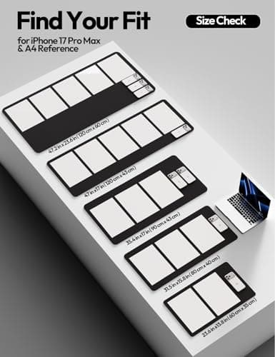 YSAGi Leather Office Desk Pad Protector, Large Mouse Pad, Non-Slip, PU Leather, Laptop Desk Blotter, Waterproof Writing Pad for Office and Home, Black, 23.6" x 13.8" 5