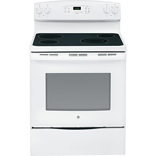 GE JBS60DKWW 30-Inch 5.3 Cu. Ft. Free-Standing Electric Range, White