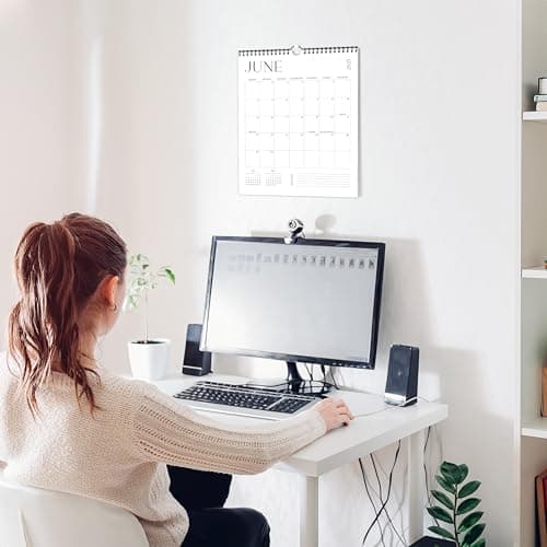 Beautiful 2025-2026 Wall Calendar - Runs from January 2025 until July 2026 – 14.5"x11.5" Office Wall Calendar for Easy Organizing 7