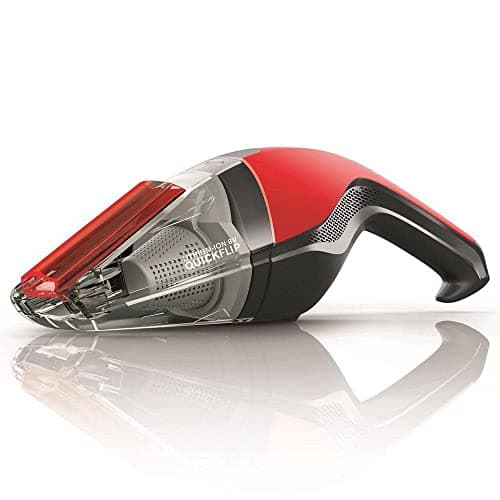 Dirt Devil Handheld Cleaner Quick Flip 8 Volt Lithium Cordless Red Hand Vacuum BD30010