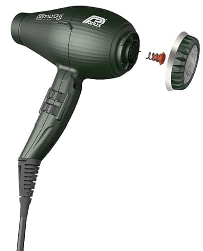 Parlux Digitalyon Hair Dryer with Magic Sense Diffuser - Anthracite Black 5