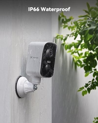 COCOCAM 4G Portable Magnetic Cellular Security Camera Wireless,2K Indoor/Outdoor Camera for RV/Camping/Travel, 300°Pan,10000Ahm Battery, PIR&AI Human Detection,IP66, Built-in SIM Card (NO WiFi) 9