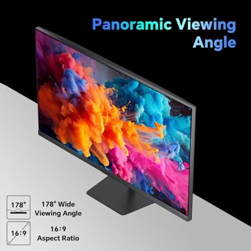 KTC 24.5 Inch FHD 100Hz IPS Computer Monitor, 1080P Eye Care PC Gaming Monitor, Adaptive-Sync, Low Blue Light, HDR, VESA Mount with HDMI VGA for Home Office, H25B7 8