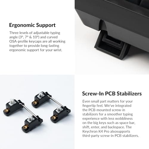 Keychron K4 Pro QMK/VIA Bluetooth Wireless Mechanical Keyboard, 96% Layout Custom Programmable Gaming Keyboard with White Backlit, Hot-Swappable K Pro Red Switch for Mac Windows Linux - White 6