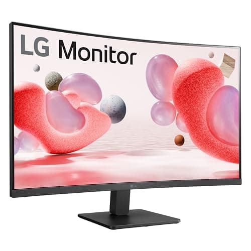 LG 32MR50C-B Curved Monitor 32-Inch FHD 100Hz AMD FreeSync OnScreen Control Dynamic Action Sync Black Stabilizer Tilt Stand (HDMI) - Black 6