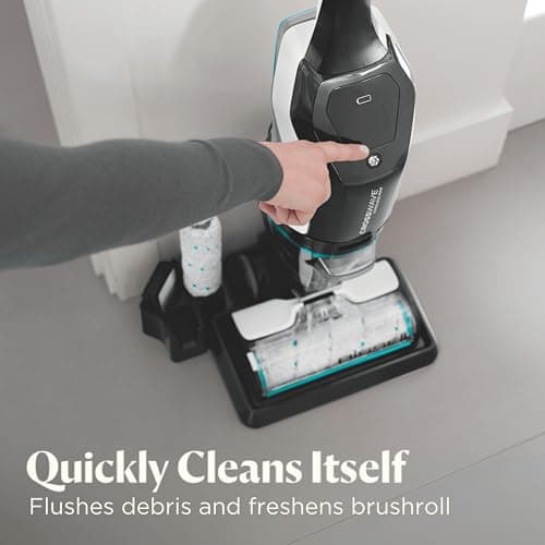Bissell CrossWave Cordless Max Vacuum Mop All in One Wet and Dry Vac Combo Hard Floor Cleaner and Area Rugs, Cordless Mop, Pack-in Formulas Included, 2554A 6