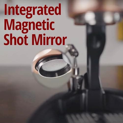 Flair UPDATED PRO 3 (Black) - All manual lever espresso maker with a stainless steel brew head, pressure gauge, and a shot mirror 8