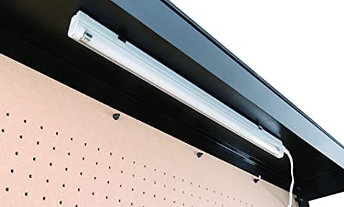 Olympia Tools Multipurpose Workbench With Power Outlets and Light, 410-014-0111 , Black 6