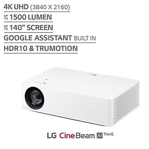 LG HU70LA 4K UHD CineBeam Smart Home Theater Projector with Alexa, LG ThinQ AI, Google Assistant, webOS Lite Smart TV (Netflix, VUDU) (Renewed) 2