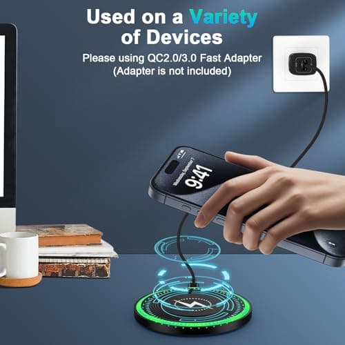 Wireless Charger Fast Charging Pad for Samsung Galaxy S24 Plus/S25 Edge/Z Fold 6/Flip 7/6/5/S24 Ultra/S23/S22/S21/S20/S10,2Pack 15W Wireless Android Charger Fast Charger Station for Pixel 9/8 Pro/8a/7 6