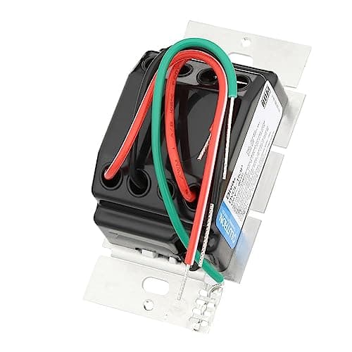 Lutron Diva LED+ Dimmer Light Switch for Dimmable LED, Halogen, and Incandescent Bulbs, 150 Watt, Single-Pole or 3-Way, DVCL-153P-WH, White 10