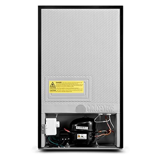 Midea MRU03M2ABB Upright Freezer, 3.0 Cubic Feet Mini Freezer, For Kitchen Apartment Office Basement or Dormitory, Black 9