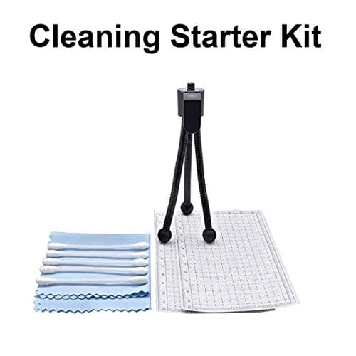 Canon EOS 4000D / Rebel T100 DSLR Camera 18-55mm Zoom Lens + ZeeTech Accessory Bundle with SanDisk 32GB Memory Card, Cleaning Starter Kit, High Speed Memory Card Reader (Renewed) 5