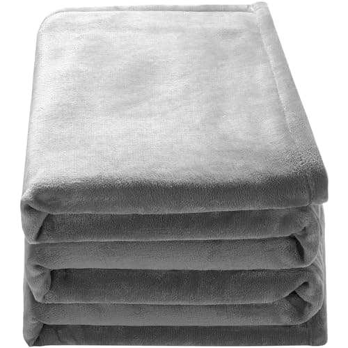 VEVOR Heated Blanket Electric Throw,72" x 84",Grey 11