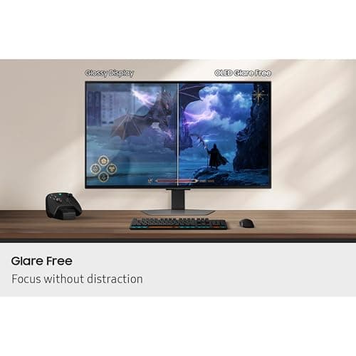 Samsung 32” Odyssey QD-OLED G8 (G81SF), 4K, 240Hz, Gaming Monitor, 0.03ms Response Time, DisplayHDR True Black 400, AMD FreeSync™ Premium Pro, G-Sync Compatibile, 3 Yr Warranty, LS32FG810SNXZA, 2025 8