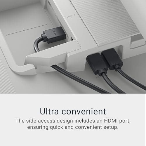 Dell 32 Plus 4K Monitor - S3225QS - 31.5-inch 4K (3840 x 2160) up to 120Hz 16:9 Display, VA Panel, AMD FreeSync Premium, 99% sRGB, 95% DCI-P3, 1500:1 Contrast Ratio,- Ash White 6