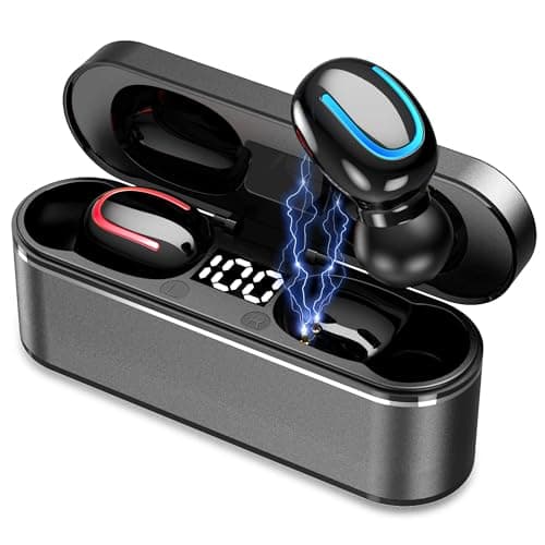 MOZC Wireless Earbuds Bluetooth 5.4, in Ear Lightweight Ear Buds with HiFi Stereo Sound & Deep Bass, Noise Cancelling Built-in Mics, 36H Playtime, IPX7 Waterproof Headphones for Sports, Android & iOS