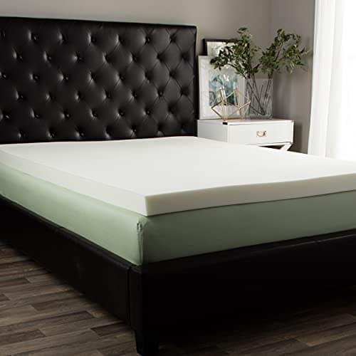 3-Inch Visco Elastic Memory Foam Mattress Topper, Full 2