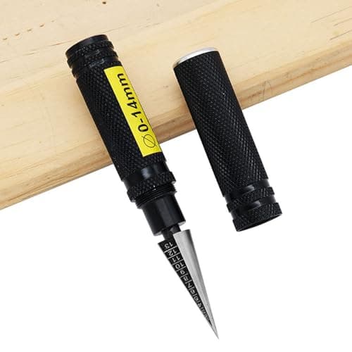 Universal 0-14mm Aluminum Alloy RC Expanding Hole Puncher Opener Reamer Tool with High Strength Car Model Body Shell for Opening Hole 5