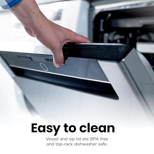 Ninja BC151NV Blast Portable Blender, Cordless, 18oz. Vessel, Personal Blender-for Shakes & Smoothies, BPA Free, Leakproof-Lid & Sip Spout, USB-C Rechargeable, Dishwasher Safe Parts, Denim Blue 11