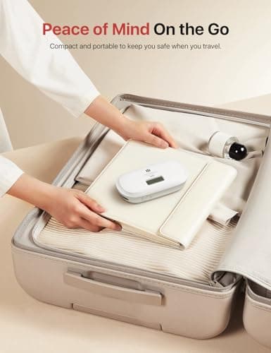 X-Sense Carbon Monoxide Detector, Replaceable Battery Powered CO Alarm with Digital Display, Portable Carbon Monoxide Detector for Travel, XC0C-SR, 1-Pack 4