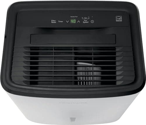 Frigidaire 35 Pint Dehumidifier, 3,000 Square Foot Coverage, 1.7 Gallon Bucket Capacity, Continuous Drain Option 5