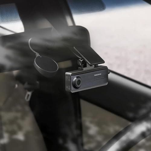 THINKWARE Q200 Dash Cam Car Dashboard Camera, WiFi, WDR, Speed Red Light Alerts, ADAS, 256GB Max, Parking Monitor, Night Vision (32GB MicroSD, 12V Cigar, Hardwiring Cable) (2CH Front & Rear) 8