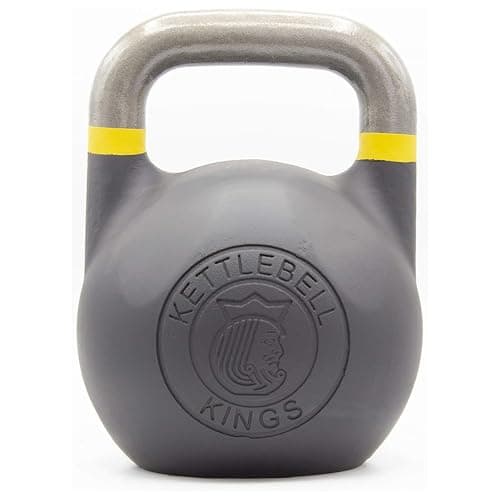 Kettlebell Kings Competition Kettlebells Weight (Fitness Edition) 35LB - Hand weights Workout Gym Equipment - Strength training sets for Women, Men - Weights set for Home Gym (20-75LB)