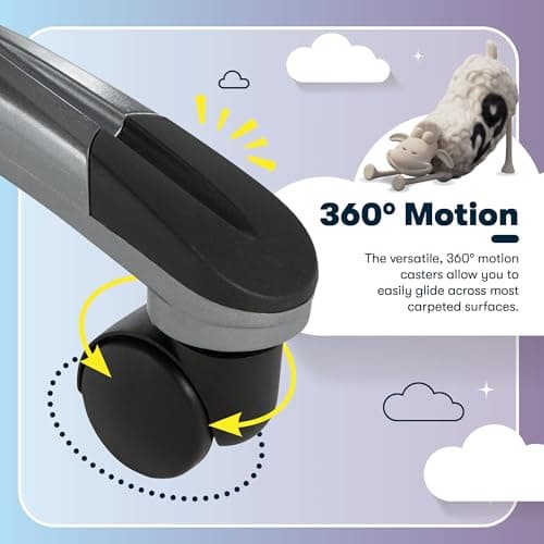 Serta Fairbanks Big and Tall Executive Office Chair - Ergonomic High Back Computer Desk Chair with Lumbar Support, Memory Foam Seat Cushion, Padded Armrests, Bonded Leather, 350 lb Capacity - Black 12