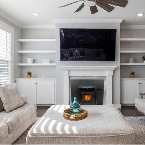 Comfortbilt HP22i Pellet Stove Fireplace Insert Heats 2800 sq.ft 47 lb Hopper Capacity 6