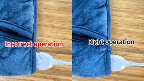 Double Sided Electric Heated Foot Warmer for Men & Women, Foot Warmer Under Desk, Fast Heating Pad Feet Warmer, Overheat Protection&Machine Washable, Electric Foot Warmer for Bed Home Office Xmas Gift 9