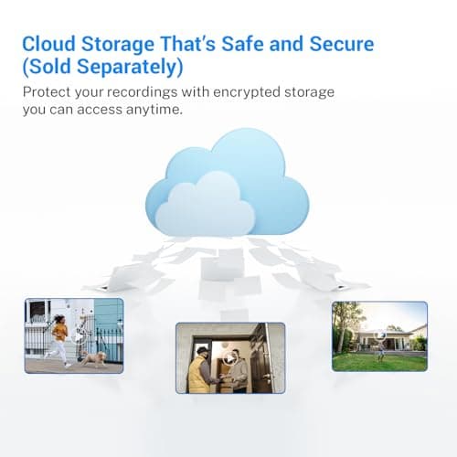 Blazique 1080p Solar Security Camera, Smart AI Human Detection, Color Night Vision, 2-Way Audio, Cloud Storage Sold Separately, 2.4G WiFi, Wireless Indoor/Outdoor Surveillance Bullet Cam (2 Pack) 6