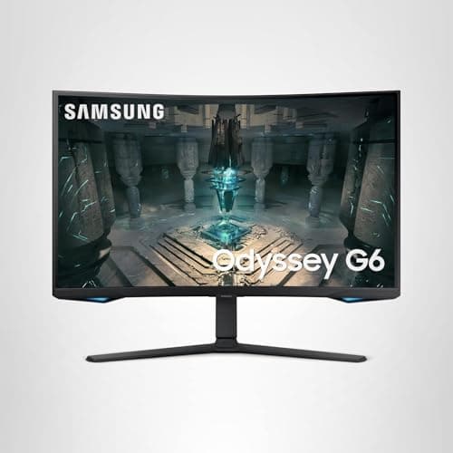 Samsung 27" Odyssey QHD G65B Curved Gaming Monitor, 240Hz, 1ms (GTG), HDR 600, Gaming Hub, 1000R, AMD FreeSync Premium Pro, LS27BG652ENXGO 13