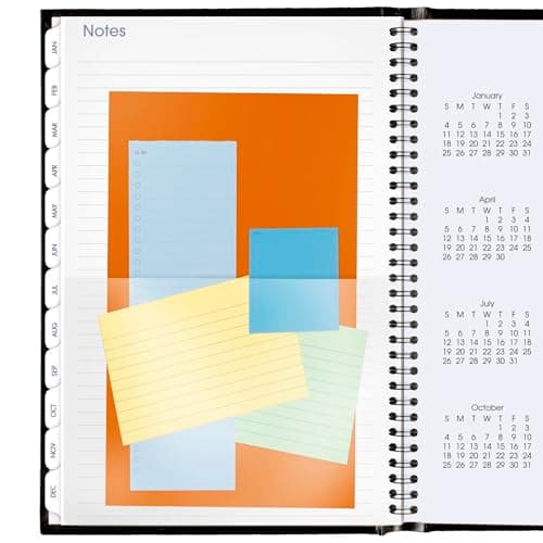 AT-A-GLANCE 2025 Planner, Monthly, 8" x 11-3/4", Large, Hardcover, DayMinder, Black (G470H0025) 7